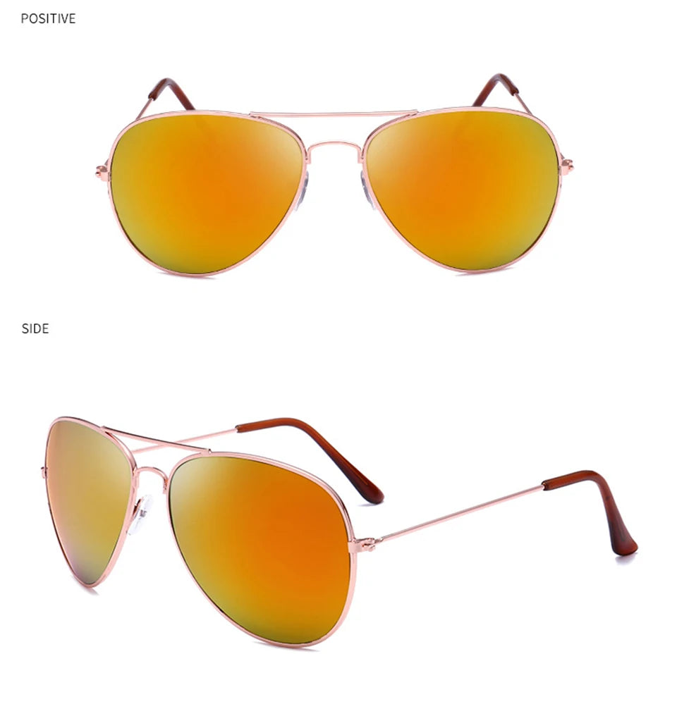 Lunettes Aviator Colorées