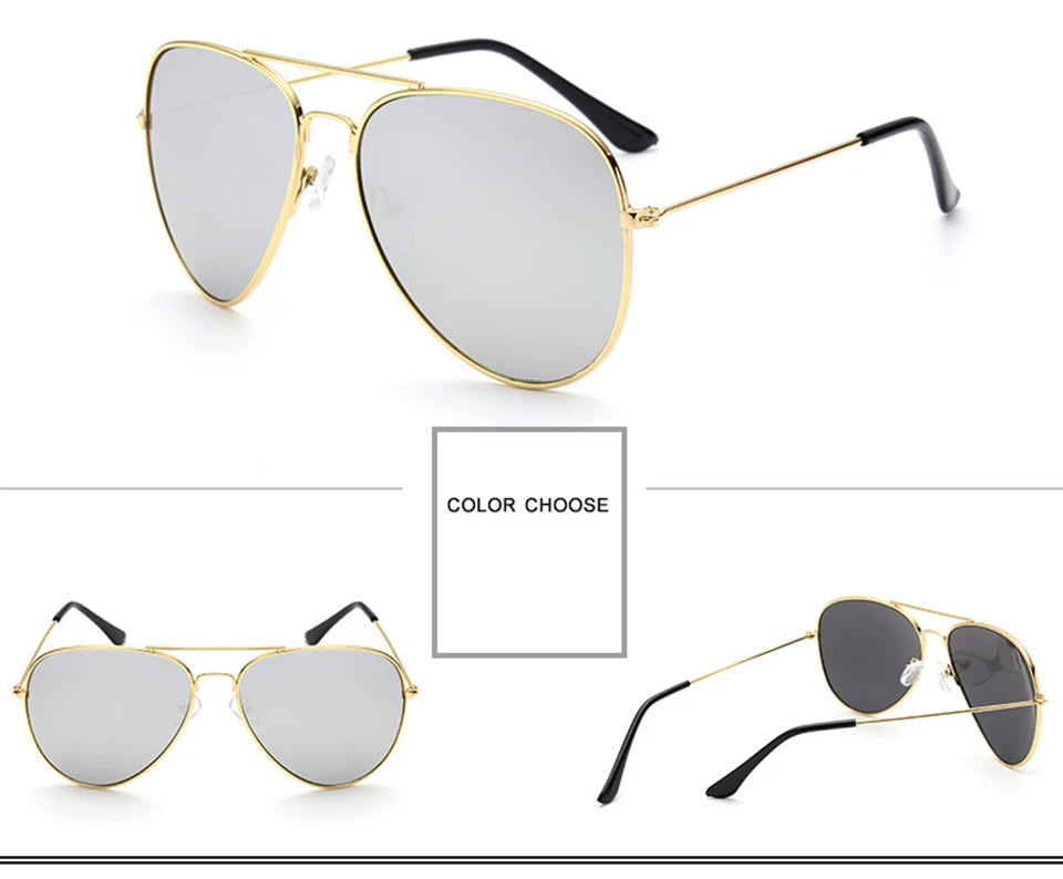 Lunettes Aviator Colorées