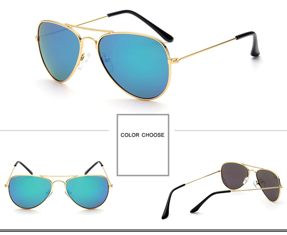 Lunettes Aviator Colorées