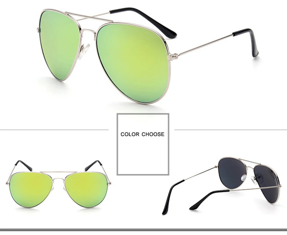 Lunettes Aviator Colorées