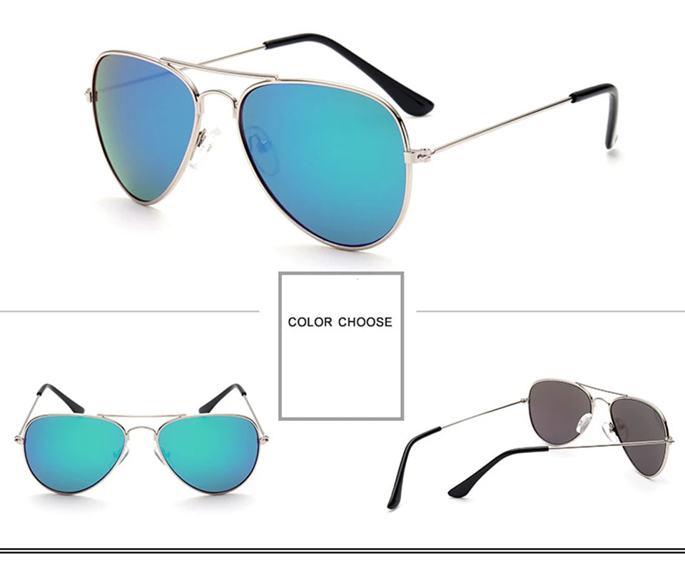 Lunettes Aviator Colorées