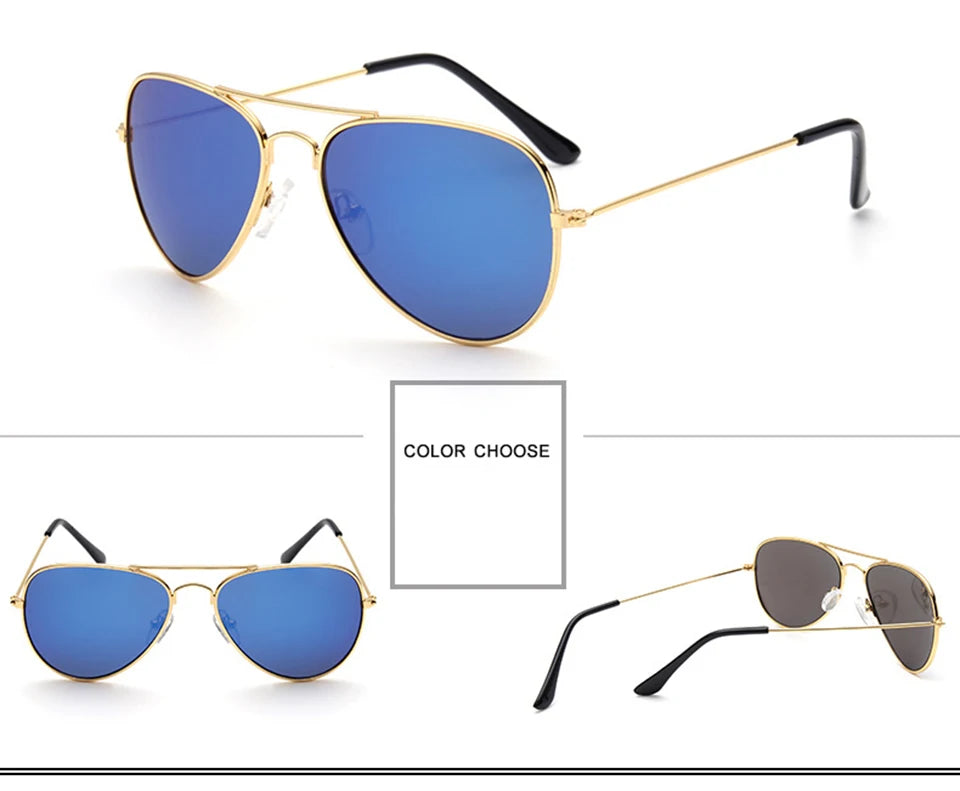 Lunettes Aviator Colorées