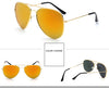 Lunettes Aviator Colorées